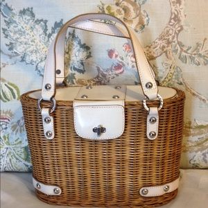 Monsac Wicker Bag